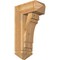 Ekena Millwork Merced Arts and Crafts Rough Sawn Bracket w/ Offset Brace, Western Red Cedar, 8"W x 18"D x 30"H BKT0806X18X30MRC03RWR - alternate 1